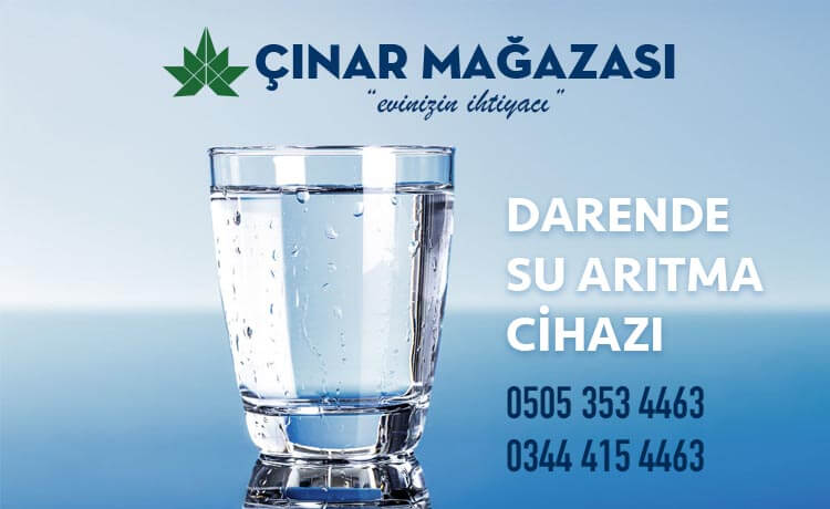 darende su arıtma cihazı